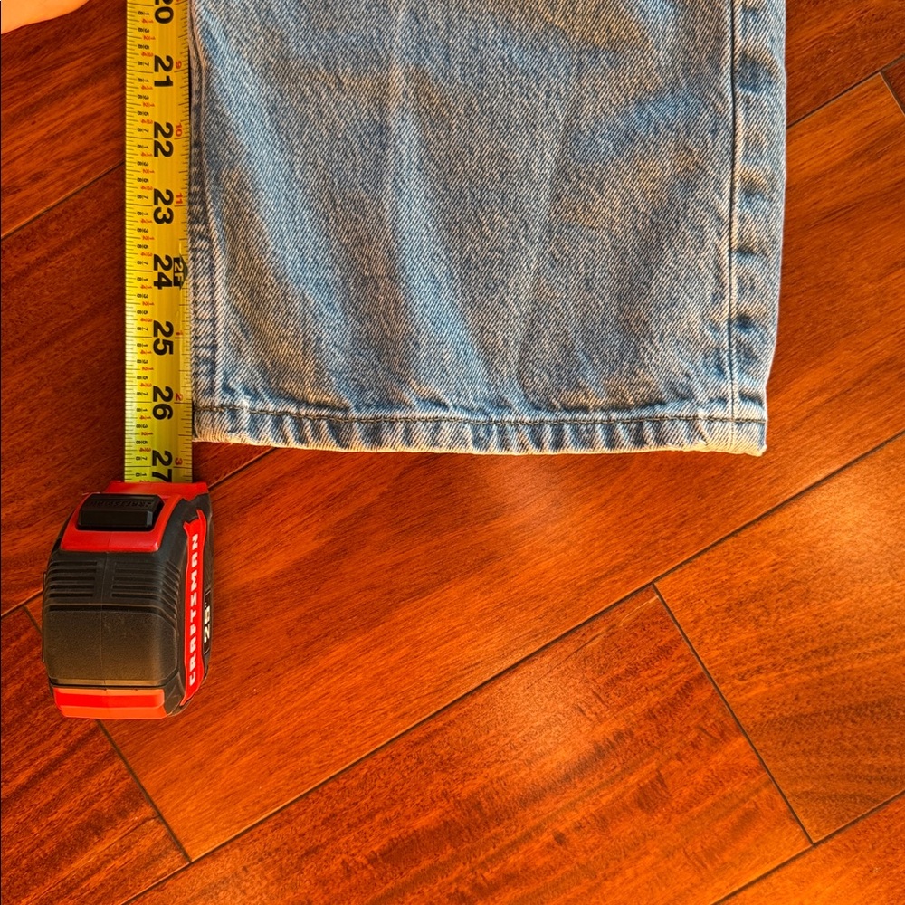 reformation Wilder high-rise wide leg cropped jeans - size 24 - Picture 6 of 6